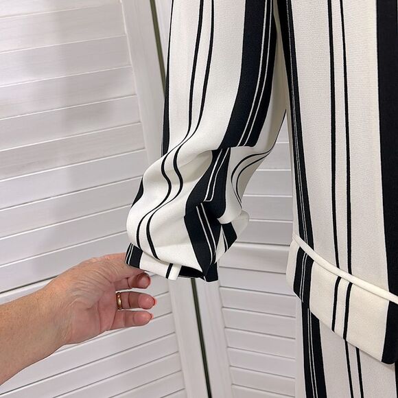 Madison Blazer Large Jacket Work Wear Stripes NWT - Picture 10 of 16